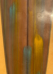 Vintage 7’2” Colorful Psychedelic Surfboard FREE SHIP!