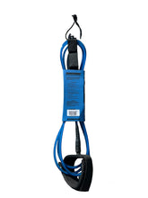 Load image into Gallery viewer, Blazin 10’0” Surfboard Longboard Leash Blue