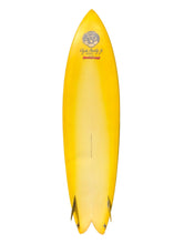 Load image into Gallery viewer, Clyde Beatty fish surfboard