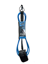 Load image into Gallery viewer, Blazin 10’0” Surfboard Longboard Leash Blue