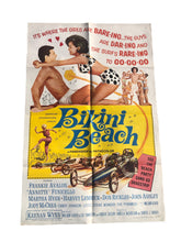 Load image into Gallery viewer, classic bikini beach movie poster