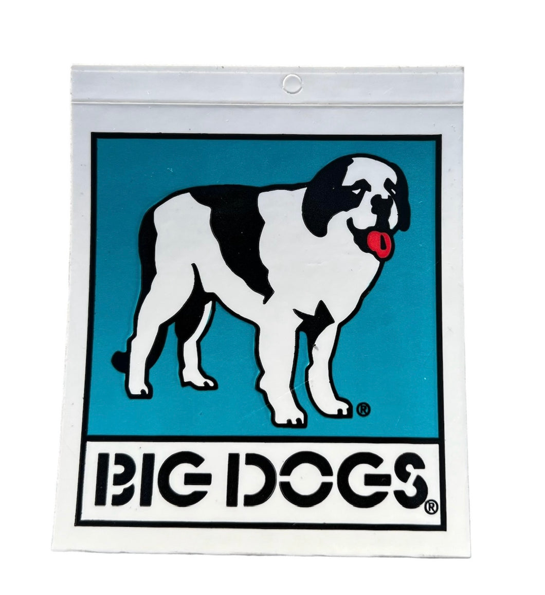 Big Dog beach sticker