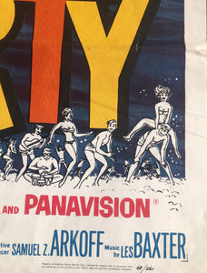 beach party movie poster