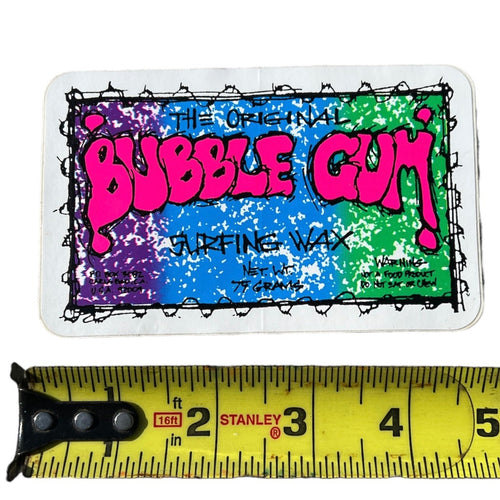 Bubblegum Surfwax sticker