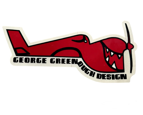 Vintage George Greenough Surfboard Longboard Sticker