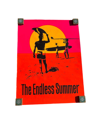 Vintage Endless Summer Classic Movie Surf Poster