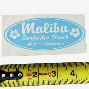 Malibu sticker
