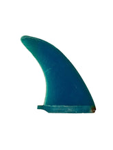 Load image into Gallery viewer, Vintage 9.5” Surfboard Fin Fiberglas Blue FREE SHIP!