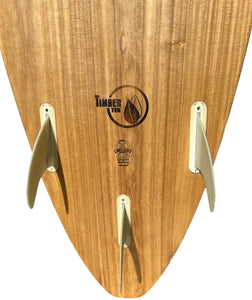 Firewire 8’0” surfboard timbertek fins