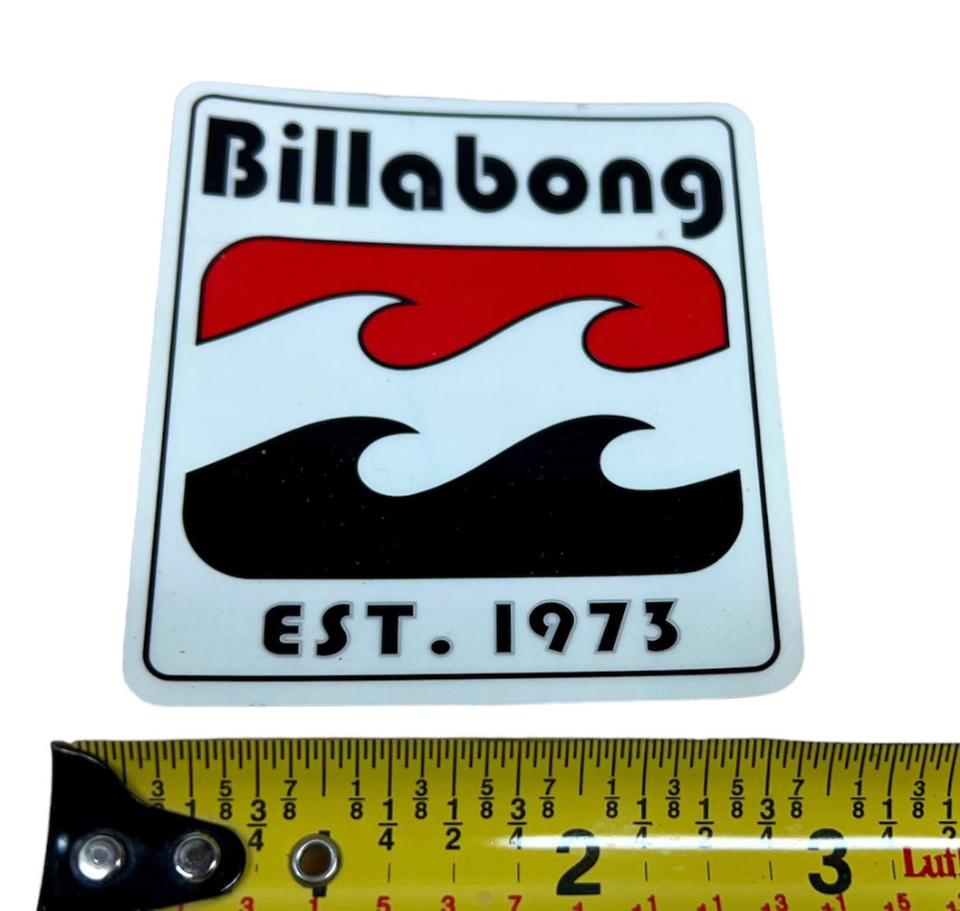 Vintage Billabong Surfboard Longboard Sticker