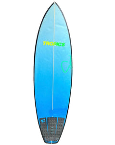 Tropical surfboard