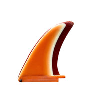 Load image into Gallery viewer, Vintage 7 3/4” RAINBOW Surfboard Longboard Fin FREE SHIP!