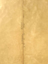 Load image into Gallery viewer, Beige textured paper with printed text