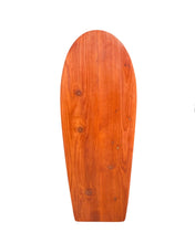 Load image into Gallery viewer, Wooden surfboard deck on a white background
