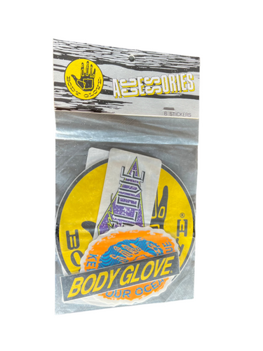 Body Glove surfboard longboard stickers