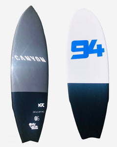 Canyon Bikes surfboard