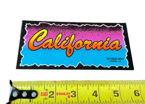 California Surf Sticker