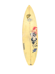 Used 6’3” Wahl Decorative Used Surfboard