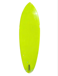 Used Vintage 6'6” Brotherhood Surfboard Shortboard