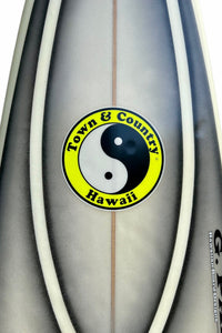 Used 7'4” Town & Country Surfboard Glenn Pang