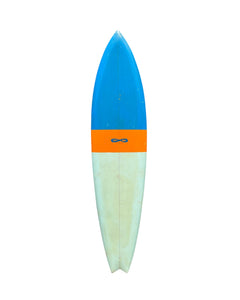 Used Vintage 7'0” Infinity Surfboard Shortboard