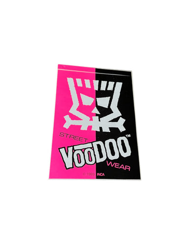 Vintage Vision Street VooDoo Wear Surfboard Sticker 1989'