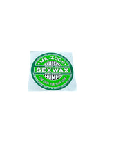 Load image into Gallery viewer, Vintage Zoggs Sexwax Humps Surfboard Sticker Green