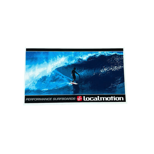 Vintage Local Motion Large Surfboard Sticker