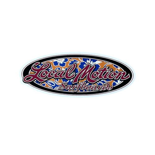 Vintage Local Motion Surfboard Sticker