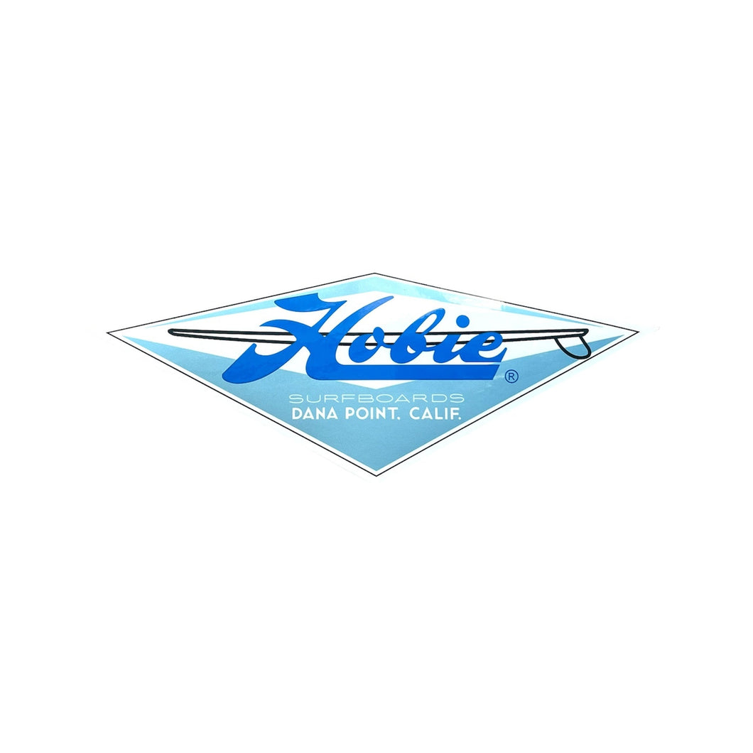Hobie blue surfboard sticker