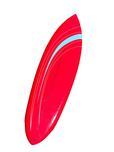 Used Vintage 6'8” Natural Art Surfboard Shortboard