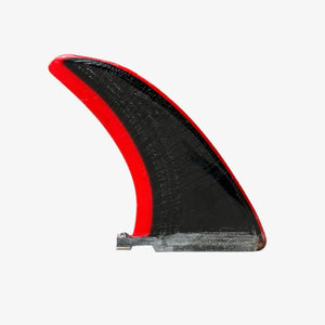 Black and red Rainbow surfboard fin 