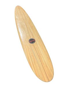 Used 9’3” Surfboards Encinitas Faux Wood Longboard Surfboard