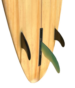 Used 9’3” Surfboards Encinitas Faux Wood Longboard Surfboard