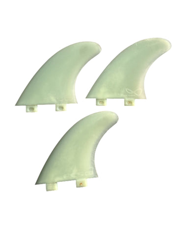 FCS Tri Fin M7 Surfboard Set Of Fins Used FREE SHIP!
