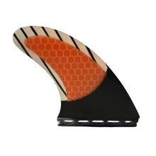 Load image into Gallery viewer, FUTURE Tri Fin  Fiberglass Surfboard Set Of Fins Used FREE SHIP!