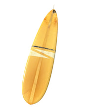 Load image into Gallery viewer, Vintage surfboard on a white background