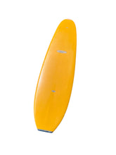 Load image into Gallery viewer, Yellow surfboard on a white background