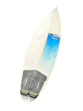 Load image into Gallery viewer, Surfboard with a gradient design on a white background