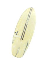Load image into Gallery viewer, EPS surfboard with black patterns on a white background
