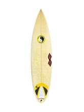 Load image into Gallery viewer, town and Country surfboard with a logo on a white background