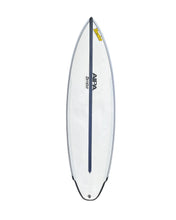 Load image into Gallery viewer, Aipa black and white surfboard on a white background