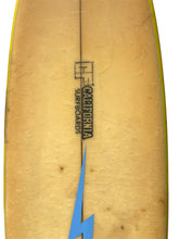 Load image into Gallery viewer, Used surfboard with a visible brand logo on a white background