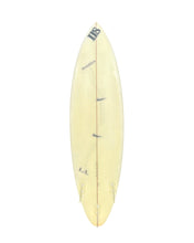 Load image into Gallery viewer, Used surfboard with branding on a white background