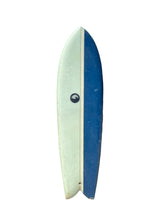 Load image into Gallery viewer, twin fin fish surfboard vintage