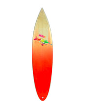 Load image into Gallery viewer, vintage surfboard with white background 