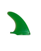 Load image into Gallery viewer, Green surfboard fin on a white background