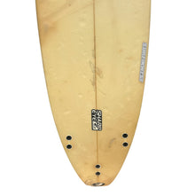 Load image into Gallery viewer, Used surfboard with a brand logo on a white background
