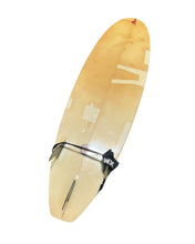 Load image into Gallery viewer, Surfboard with a visible brand logo on a white background