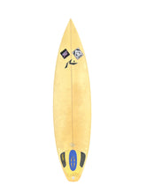Load image into Gallery viewer, A long, narrow surfboard shown from above on a plain white background. 
